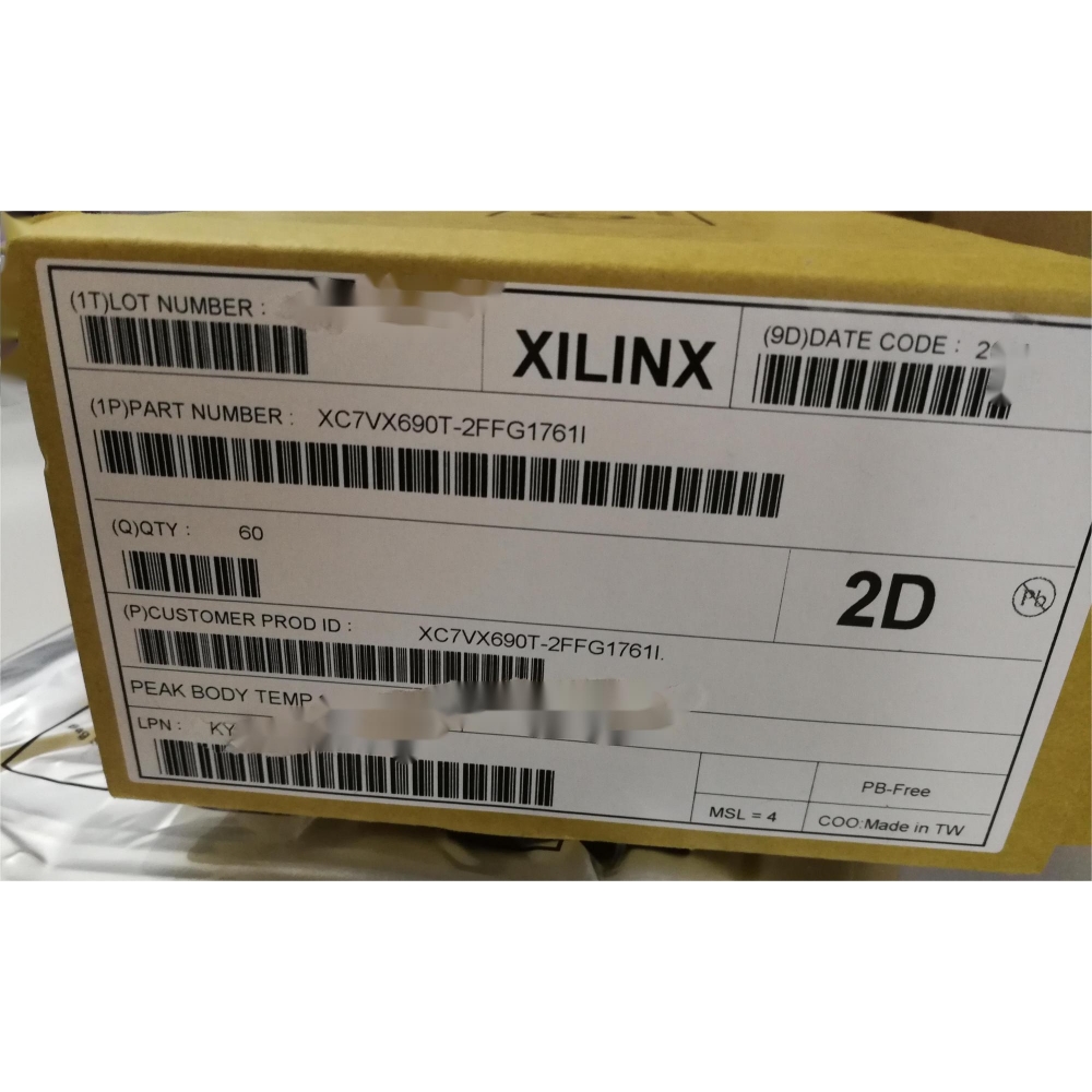 XC7VX690T-2FFG1761I_XILINX赛灵思_FPGA 现场可编程门阵列_Virtex原装正品